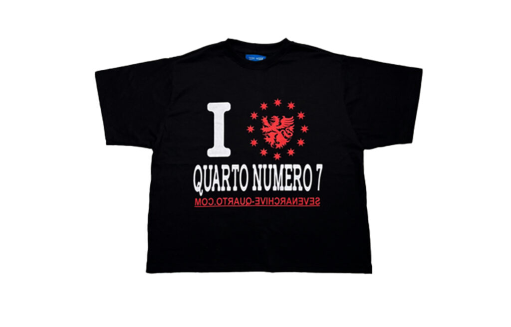 Baby Tee Preta “I LUV CLUB”