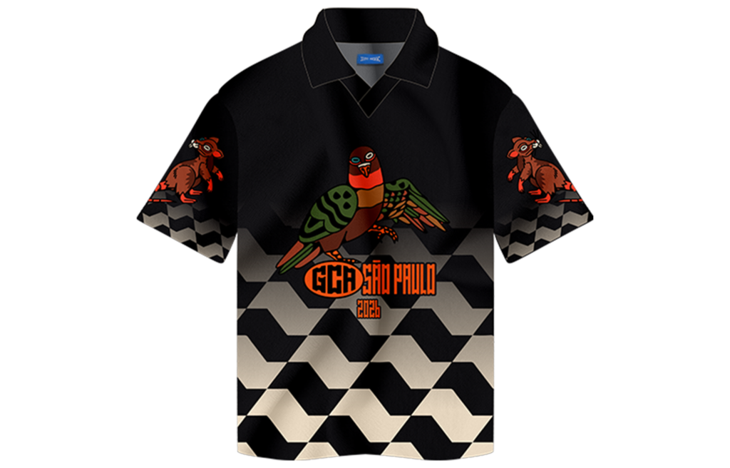 Jersey Seven Archive x Crew Attack “GCA” – Preta