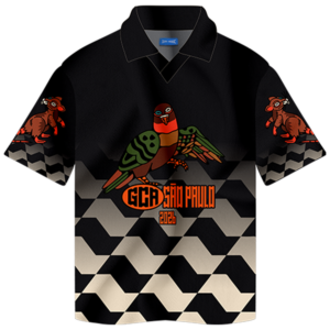 Jersey Seven Archive x Crew Attack "GCA" - Preta